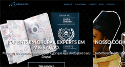 Desktop Screenshot of chuva-inc.com.br
